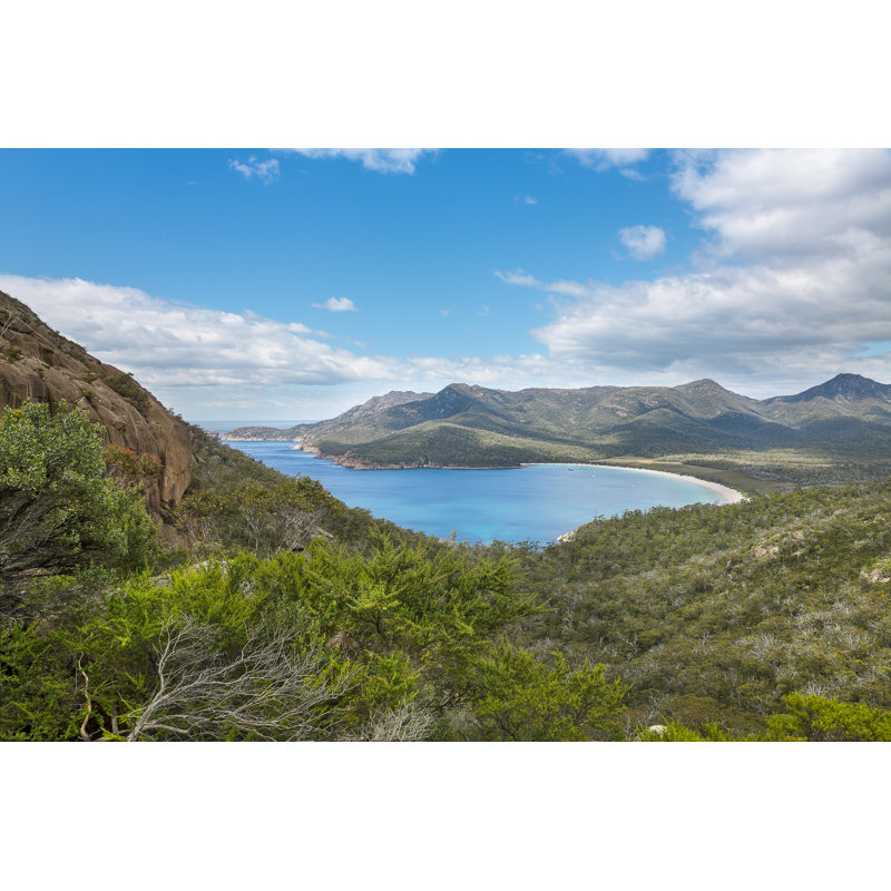 Wineglass Bay by Benstevens - Wrapped Canvas Print, 51cm H x 76cm W x 3.8cm D