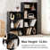 42.2'' H x 39.4'' W Standard Bookcase (2- Pieces)