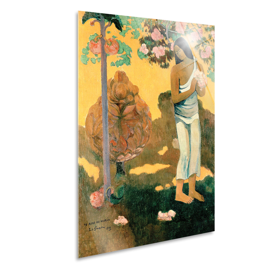 Wandbild Der Monat der Maria von Paul Gauguin