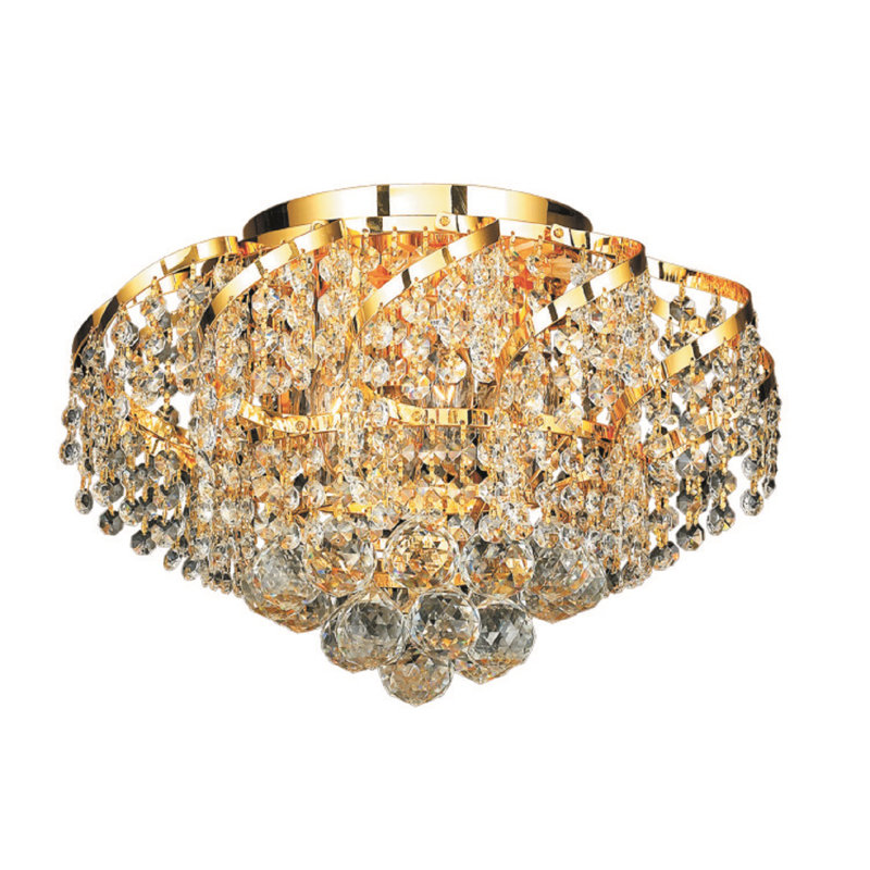 Zofia 4 - Light Dimmable Empire Chandelier, Gold