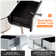 Anchal  Glass Mirrored Side Table with Storage