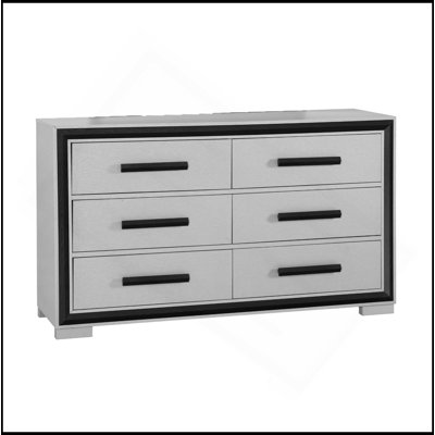 ADELAIDE GREY BLACK DRESSER