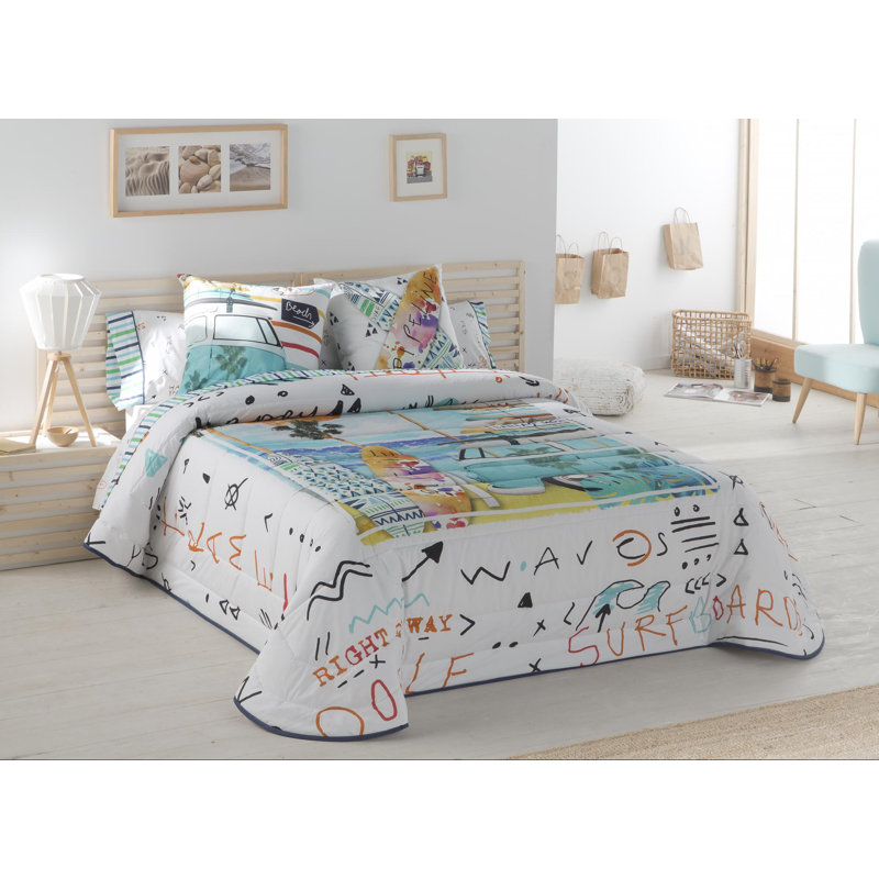 Nara No Pattern Bedspread, 235 x 260 cm