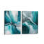 2 Piece Wrapped Canvas Wall Art