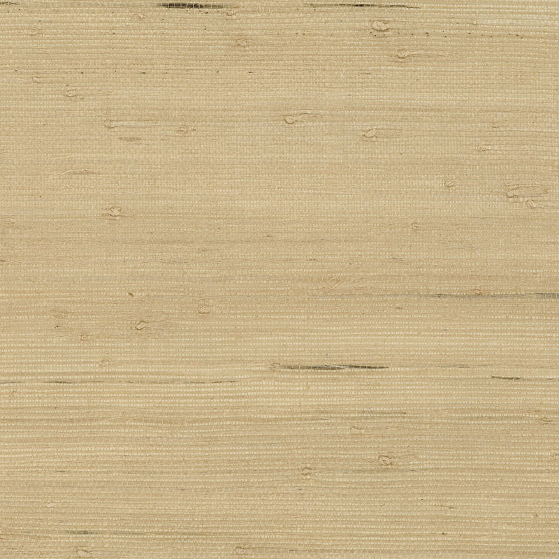 Papier peint en jute fin, Beige / Jaune / Or