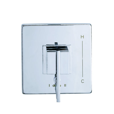 Gerber Sirius Pressure Balance Trim Kit And Treysta Cartridge For Valve Only Diverter On Valve In Chrome