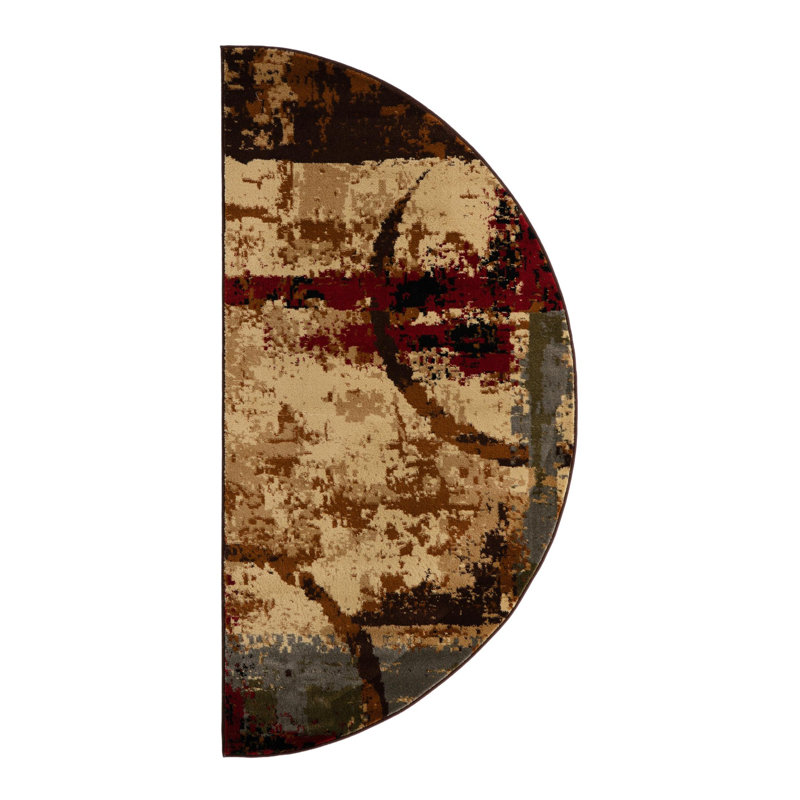 Adetomiwa Geometric Indoor Rug, Hearth 3'1" x 6'1"