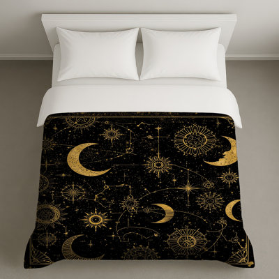 Housses de couette Golden Celestial Moons