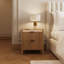 48cm W Manufactured Wood Bedside Table