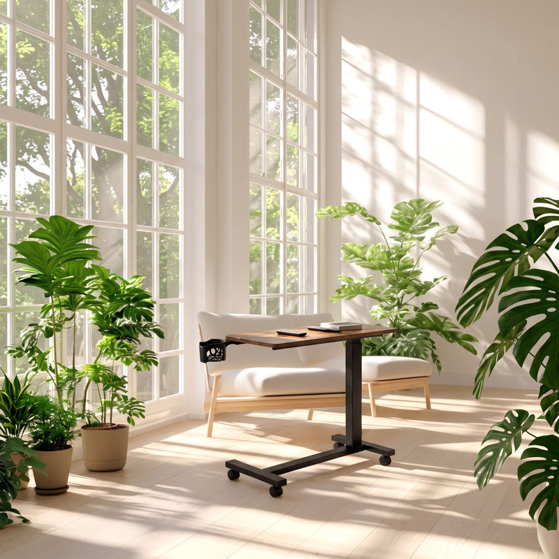 Table de lit mobile inclinable à hauteur réglable électrique l 34,65 po x P 17,72 po VEVOR