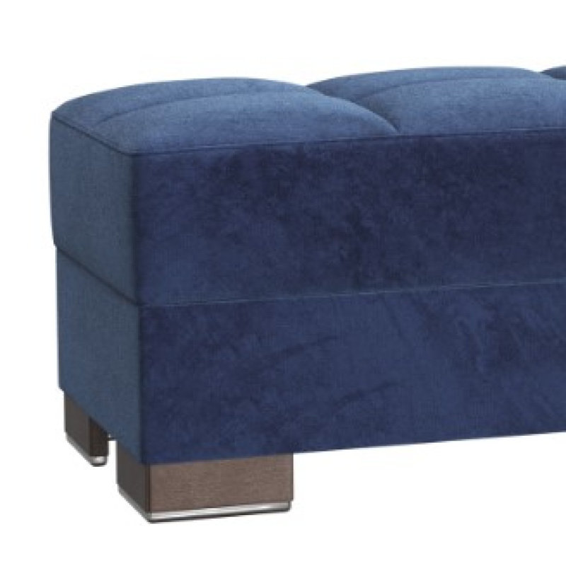 Modern Ottoman Ottoman Living, Ottoman, Bleu très foncé