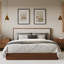 Base de lit tapissier Sadeigh-434491140