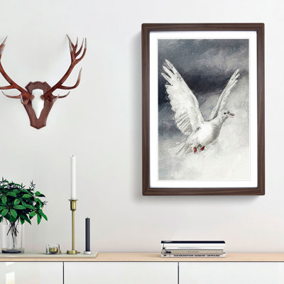 Flying Dove - Framed Print