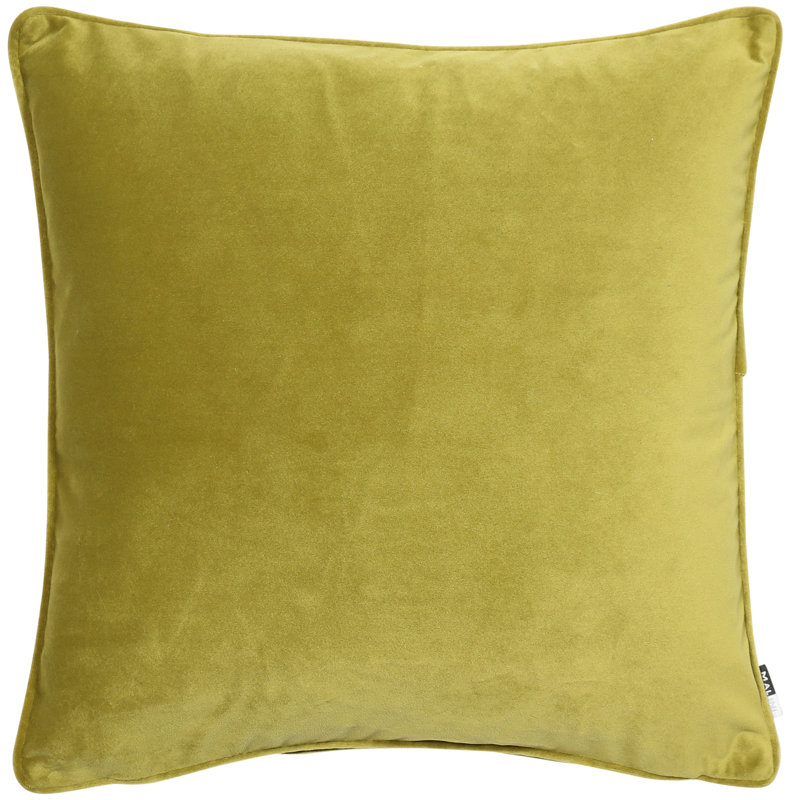 Leticija Square Throw Cushion, 50" H x 50" W x 16" D, Acidgreen