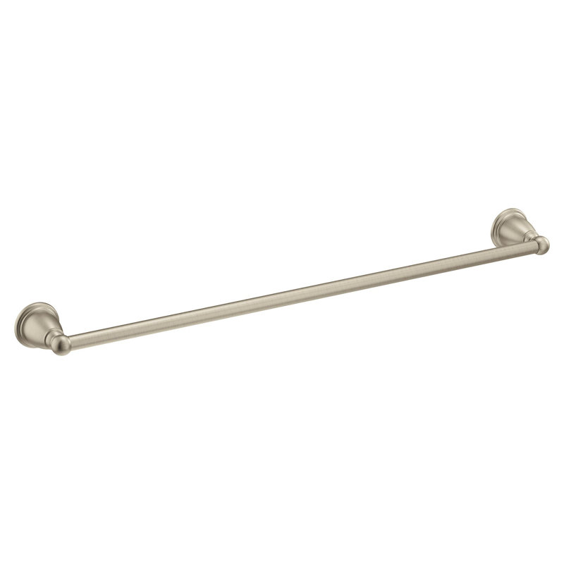 Brantford 24" Wall Mounted Towel Bar, Brushed Nickel, 24"