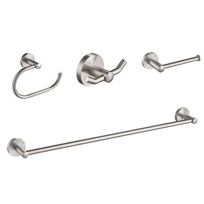 Elie 4 - Piece Bathroom Hardware Set