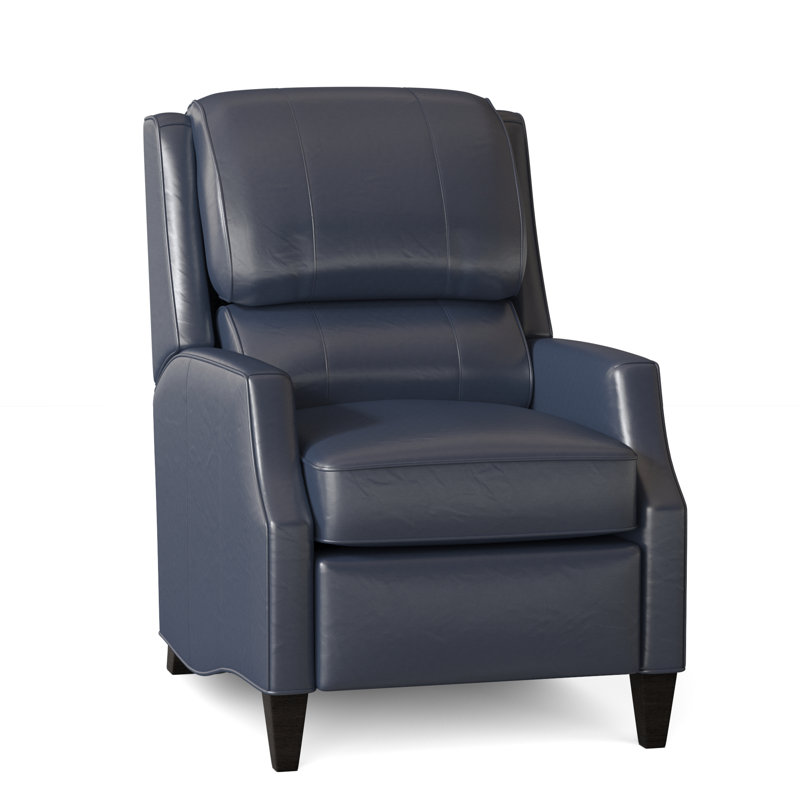Mauney Recliner, Cobblestone, Manual, Empyrean Tweed Genuine Leather