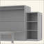 Lit escamotable avec tiroirs et tablettes de rangement spacieux, idéal pour les chambres d'amis ou les chambres compactes-1406257585