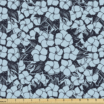 Oropeza Hydrangea Flowers Fabric