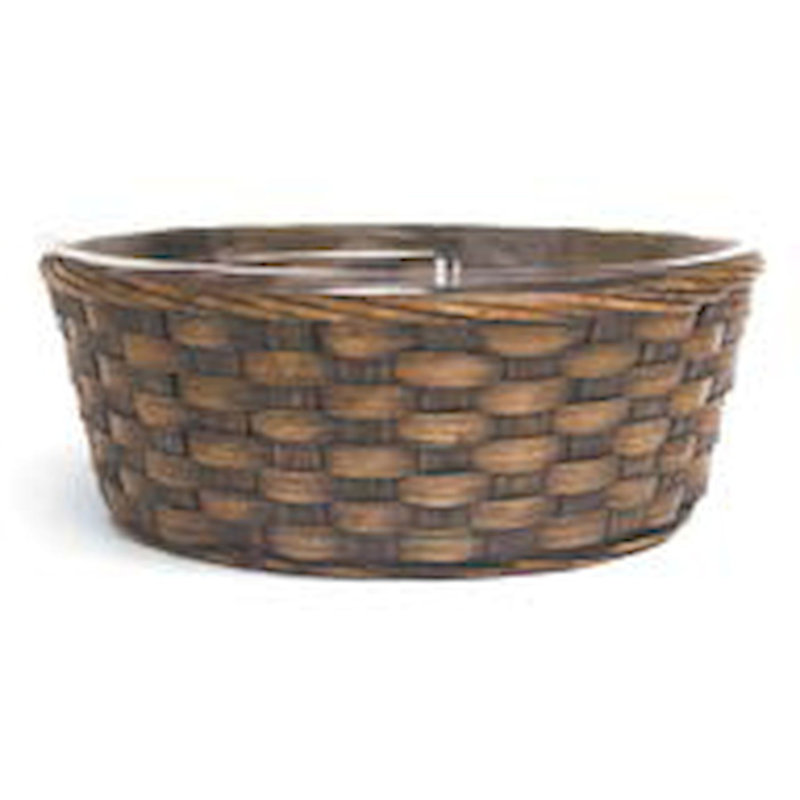 August Grove® Wicker Box, 4" H x 12" W x 12" D