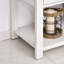 Armoire de bar à porte double Farmhouse, armoire de buffet, armoire de cuisine avec tablette inférieure