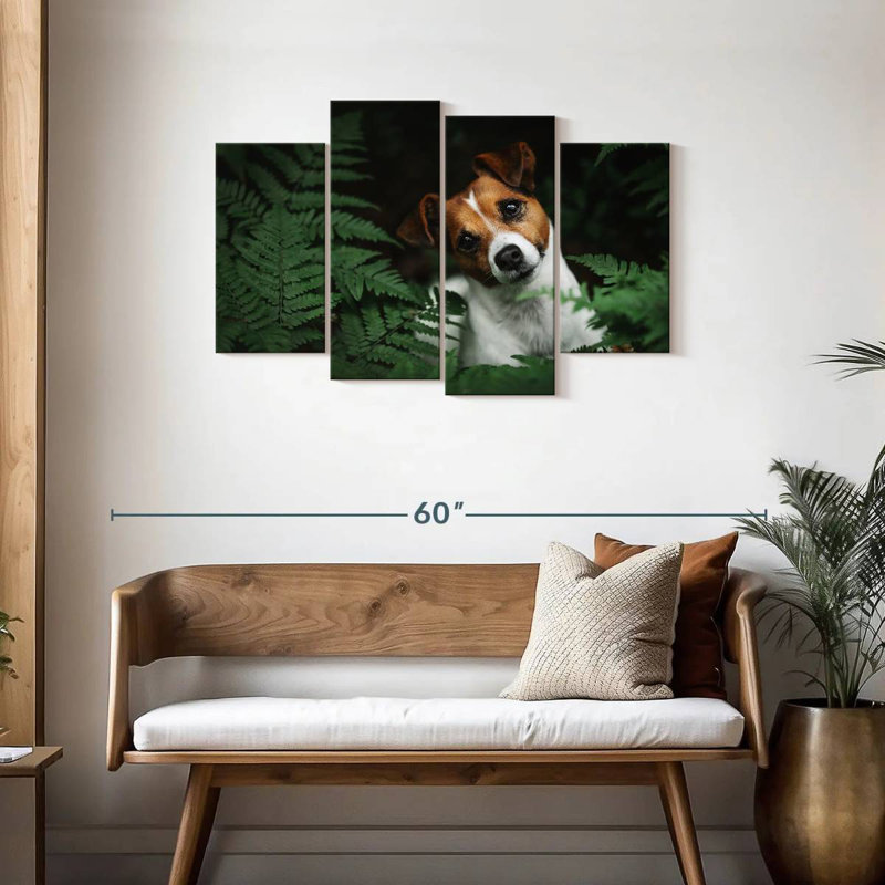 Brampt Adorable Terrier, 27"H x 43"W