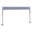 Dakota Fields 300cm D Polyester Cover Retractable Freestanding Awning-2116190993