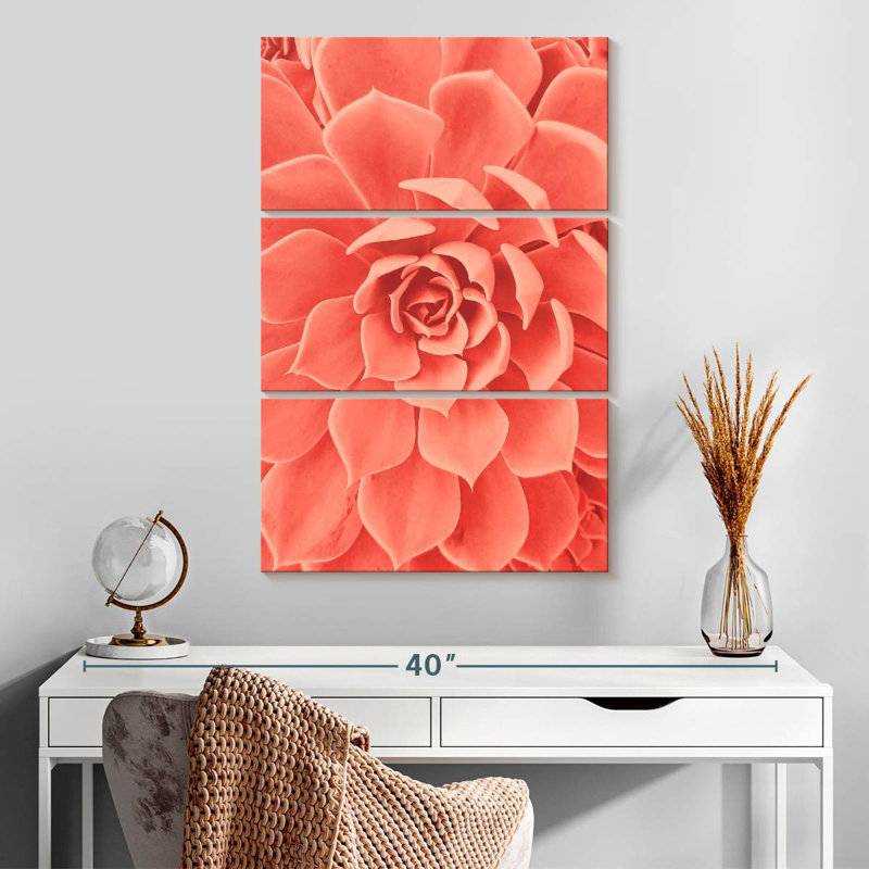 Harnek Coral Succulent, 32" H x 20" W