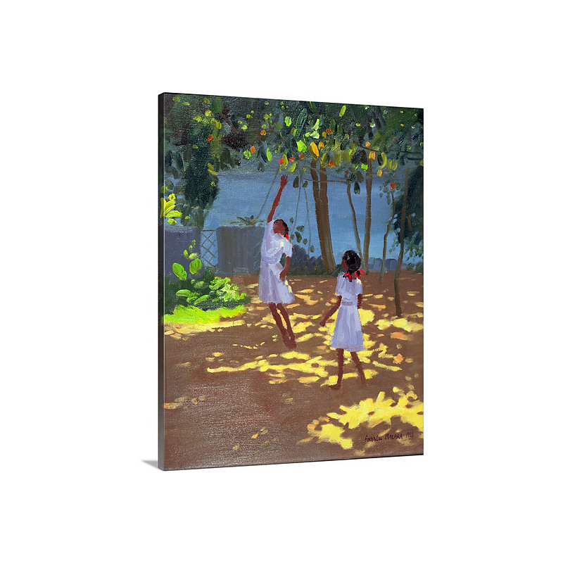 Reproduction d'art sur toile Elysha, H 20 po x l 16 po x P 1,25 po