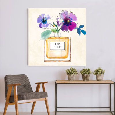 Pour Elle by Michelle Clair - Wrapped Canvas Print