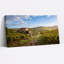 «Rustic Stone Farmhouse in Golden Vineyard Fields», art mural sur toile-133469553