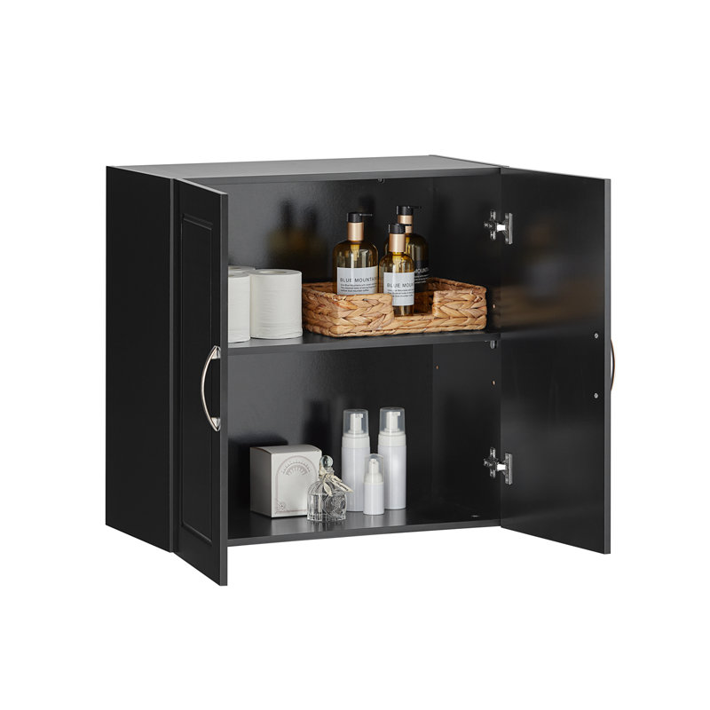 Caelan Bathroom Cabinet, Black