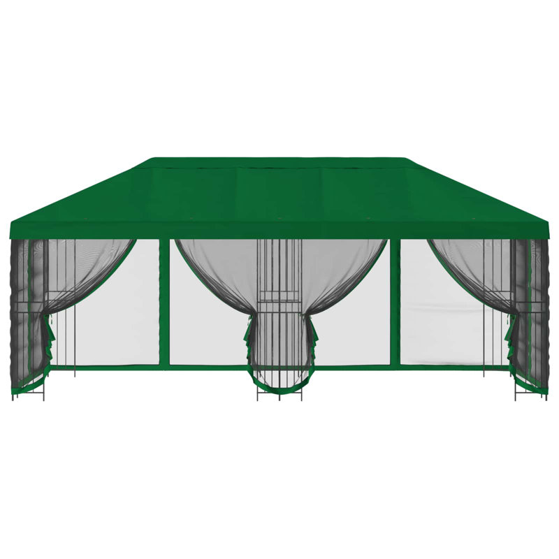 Vidaxl Gazebo Polyester And Steel, Green