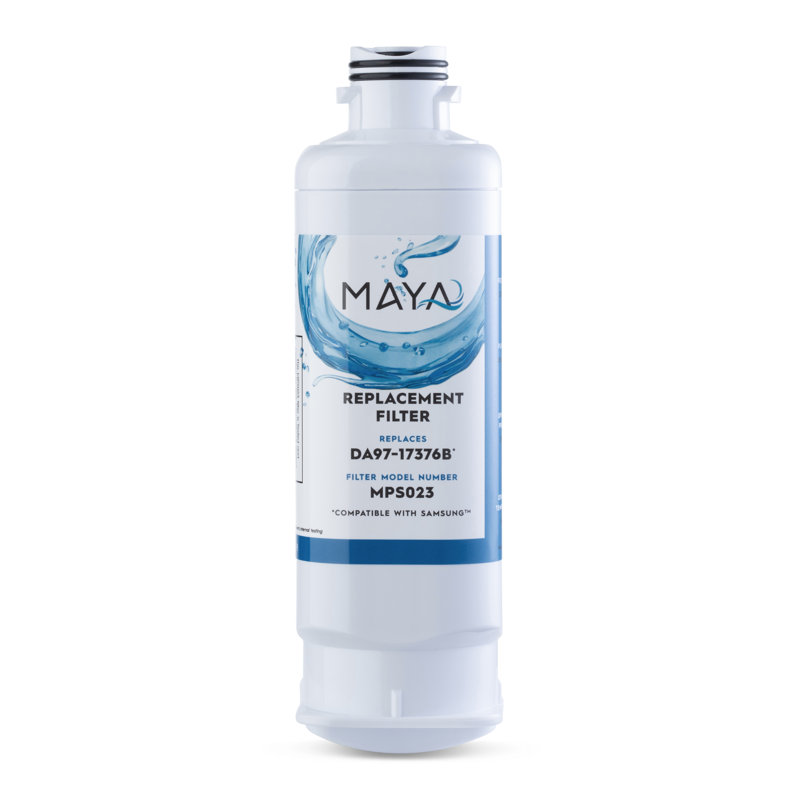 MAYA DA97-17376B Water Filter Replacement, Compatible With: Samsung HAF-QIN, RF23M8070SR, HAF-QIN/EXP, DA97-08006C, 2 Pack
