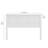 Wilton Window Pane Wood Queen Panel Headboard - White-1702083409