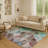 Premium Machine Washable Bissen Geometric Rug-405666486