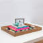 Plateau de table repose-pieds/café