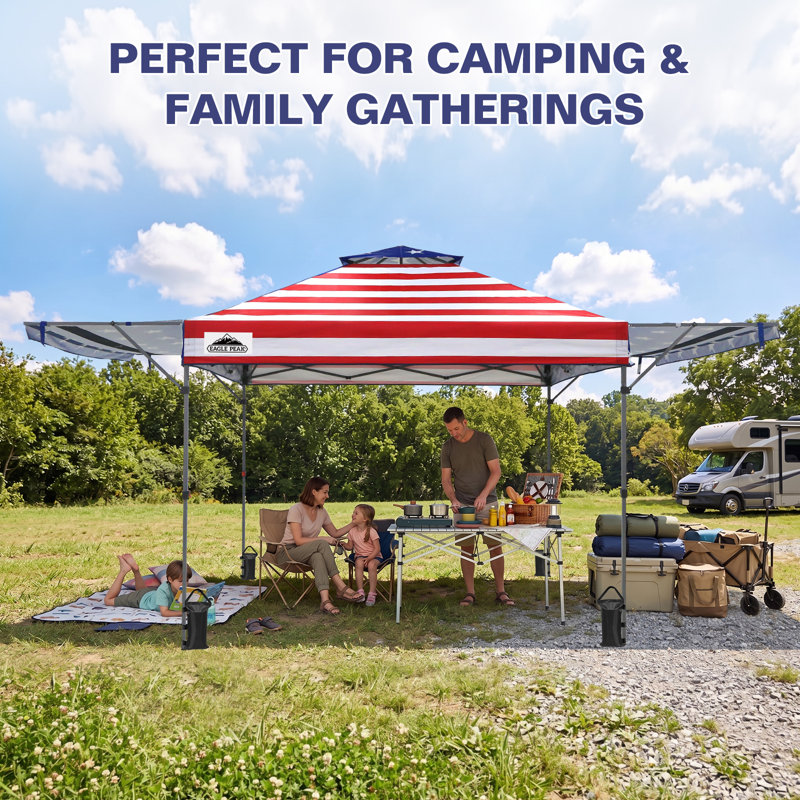 17 Ft. W x 10 Ft. D Metal Patio Gazebo