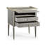 Arlingham 2 - Drawer Solid Wood Nightstand