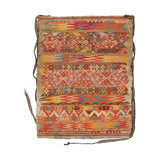 Kilim & Flat Weave One-of-a-Kind 3'4X4' Hand Knotted Area Rug