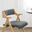 43cm H Upholstered Upholstered Back Armchair-2126799336