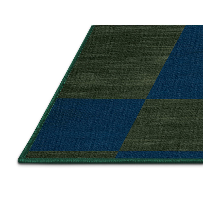 Tapis botanique lavable à la machine, Carré 8 pi