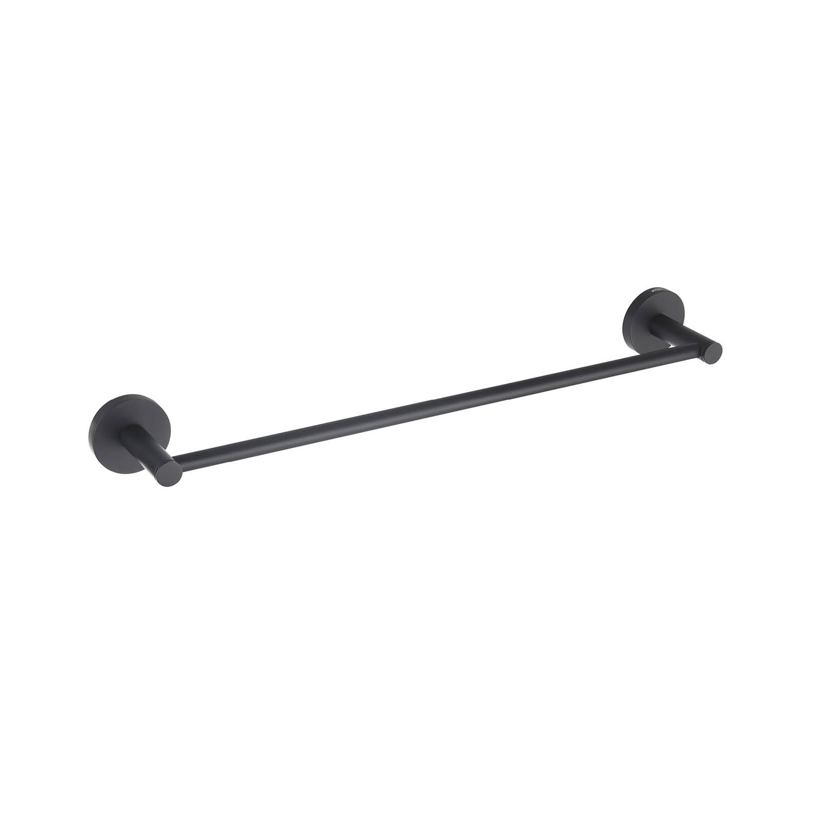 Wall Mounted Towel Bar, Matte Black, 2.13" H x 19.81" W x 2.88" D