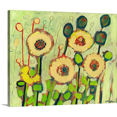 «Noleen Green Garden», reproduction d'art sur toile