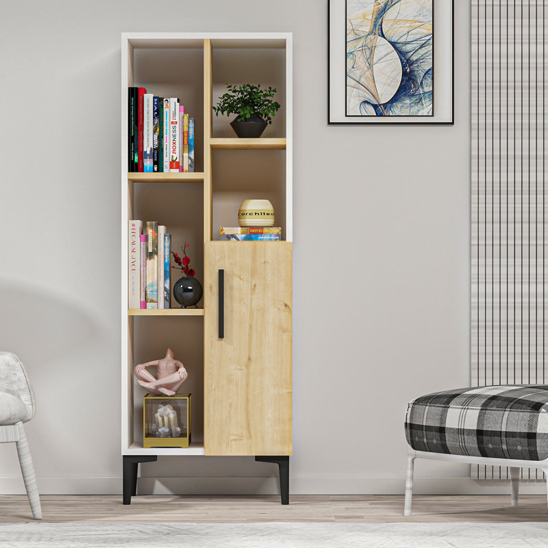 Ambrine Display Cabinet, White Sapphire Oak
