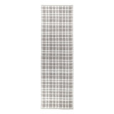 Tattersall Grey Handwoven Indoor/Outdoor Rug
