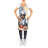 No Pattern Bib Apron