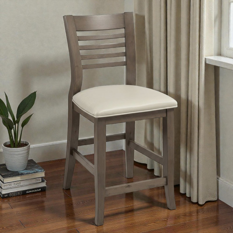 Ensemble de 2 chaises à hauteur de comptoir Kyrell