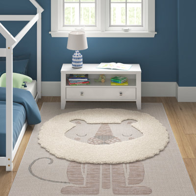 Tapis beige Hurtt