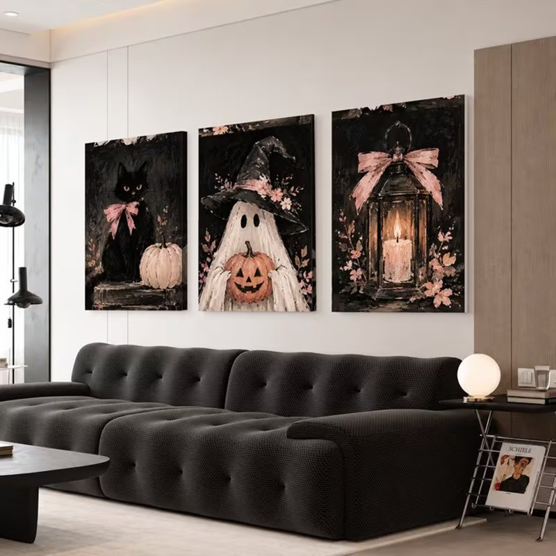 3 Piece Wrapped Canvas Wall Art, 45cm H x 30cm W